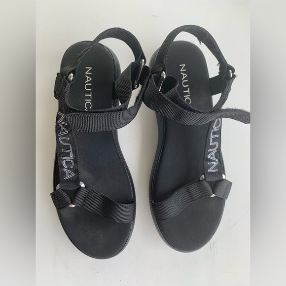 Nautica Women’s Black Sandals - Picture 3 of 11